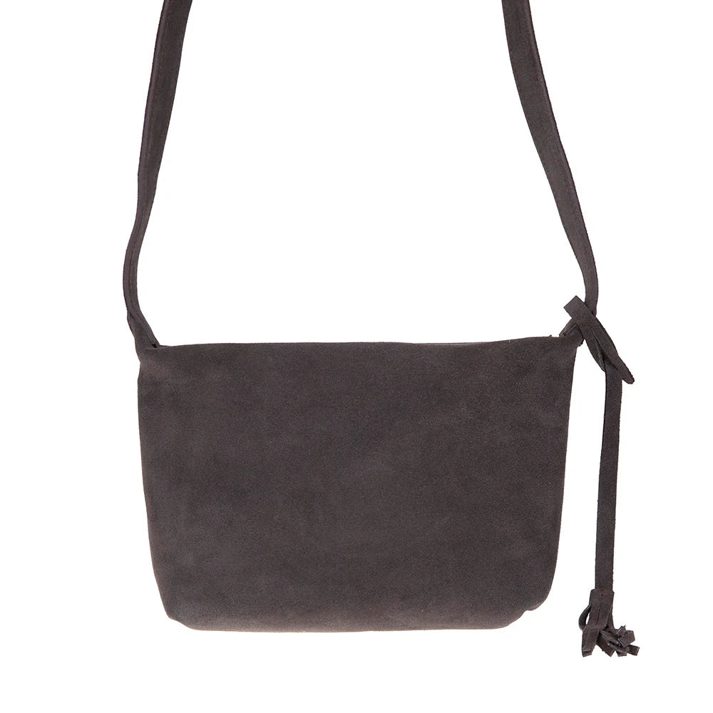 Carrera Melora Genuine Suede Leather Women's Shoulder Bag