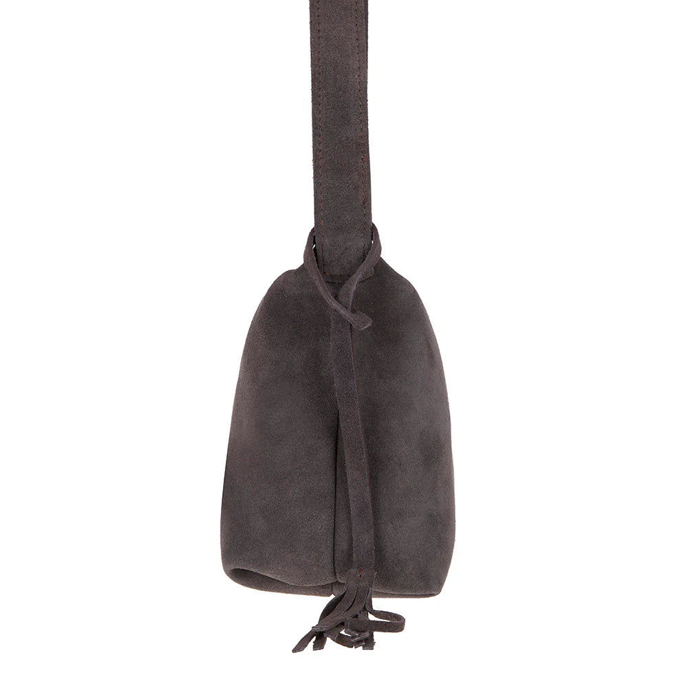 Carrera Melora Genuine Suede Leather Women's Shoulder Bag