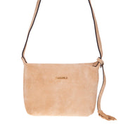 Carrera Melora Genuine Suede Leather Women's Shoulder Bag