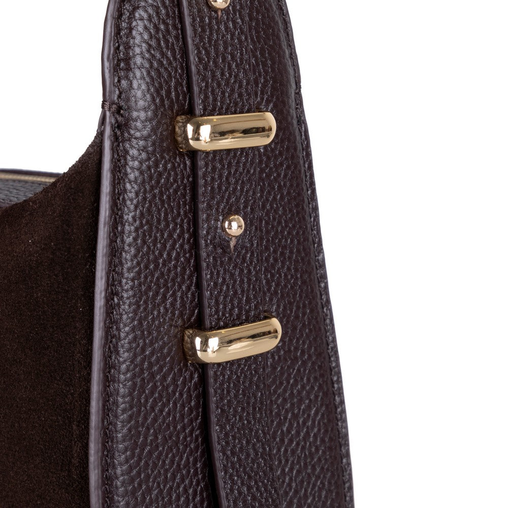 Dolcezza Genuine Suede Leather Women's Shoulder Bag