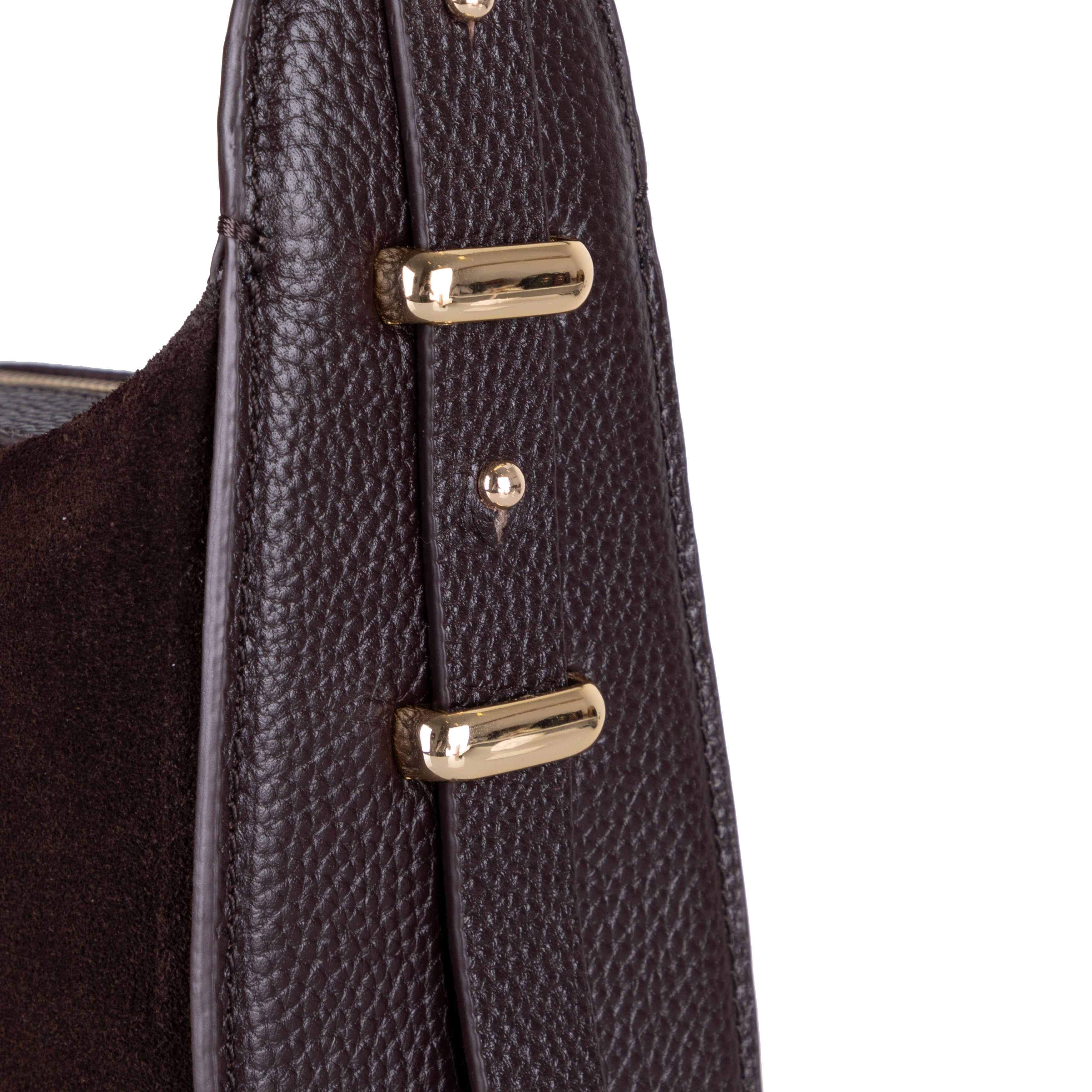 Dolcezza Genuine Suede Leather Women's Shoulder Bag