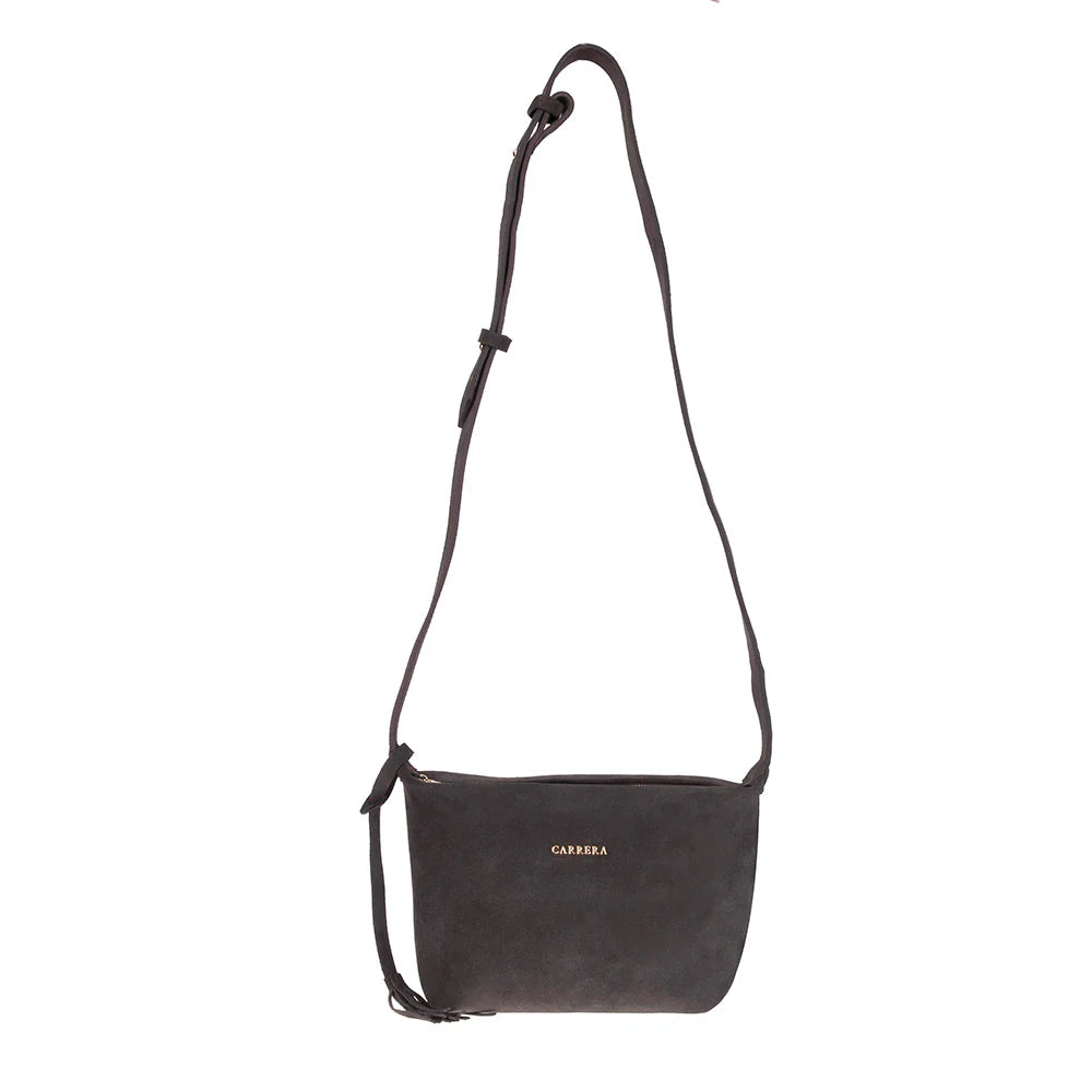 Carrera Melora Genuine Suede Leather Women's Shoulder Bag