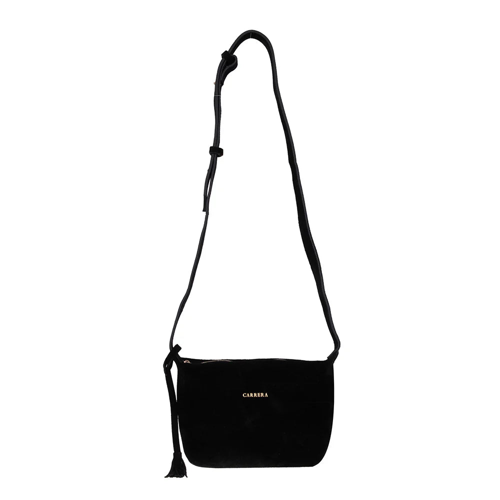 Carrera Melora Genuine Suede Leather Women's Shoulder Bag