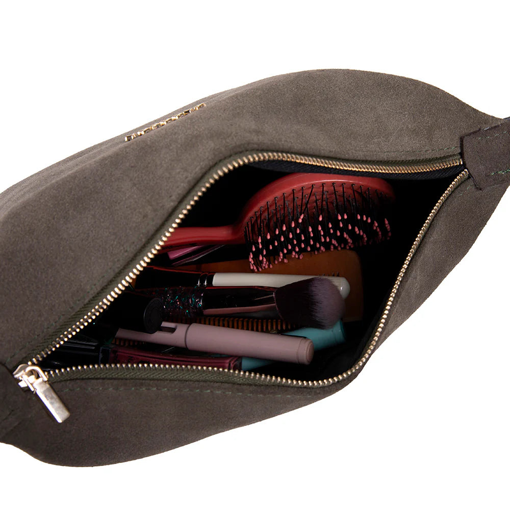 Carrera Melora Genuine Suede Leather Women's Shoulder Bag