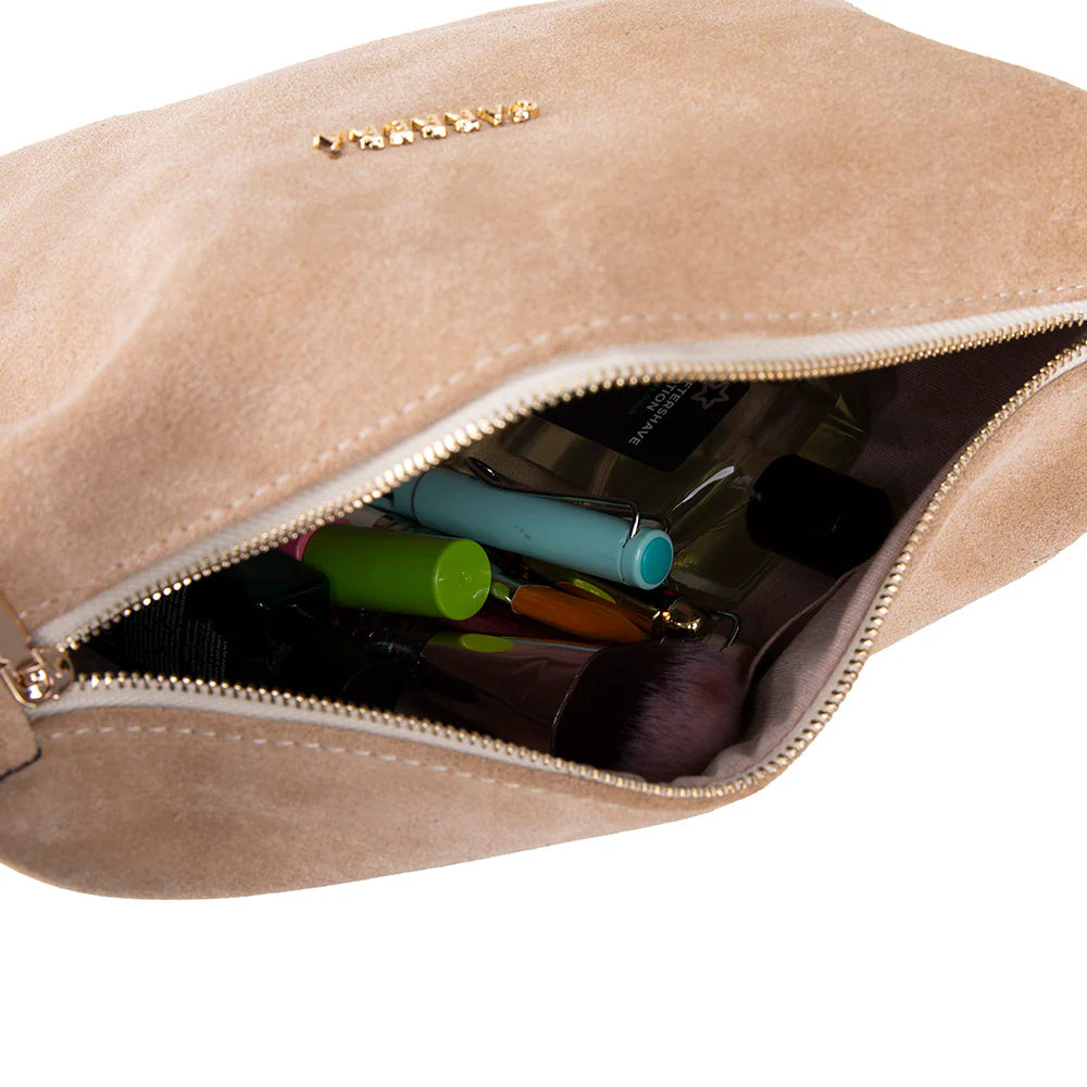 Carrera Melora Genuine Suede Leather Women's Shoulder Bag