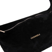 Carrera Melora Genuine Suede Leather Women's Shoulder Bag