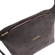 Carrera Melora Genuine Suede Leather Women's Shoulder Bag