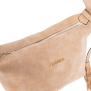 Carrera Melora Genuine Suede Leather Women's Shoulder Bag
