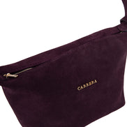 Carrera Melora Genuine Suede Leather Women's Shoulder Bag
