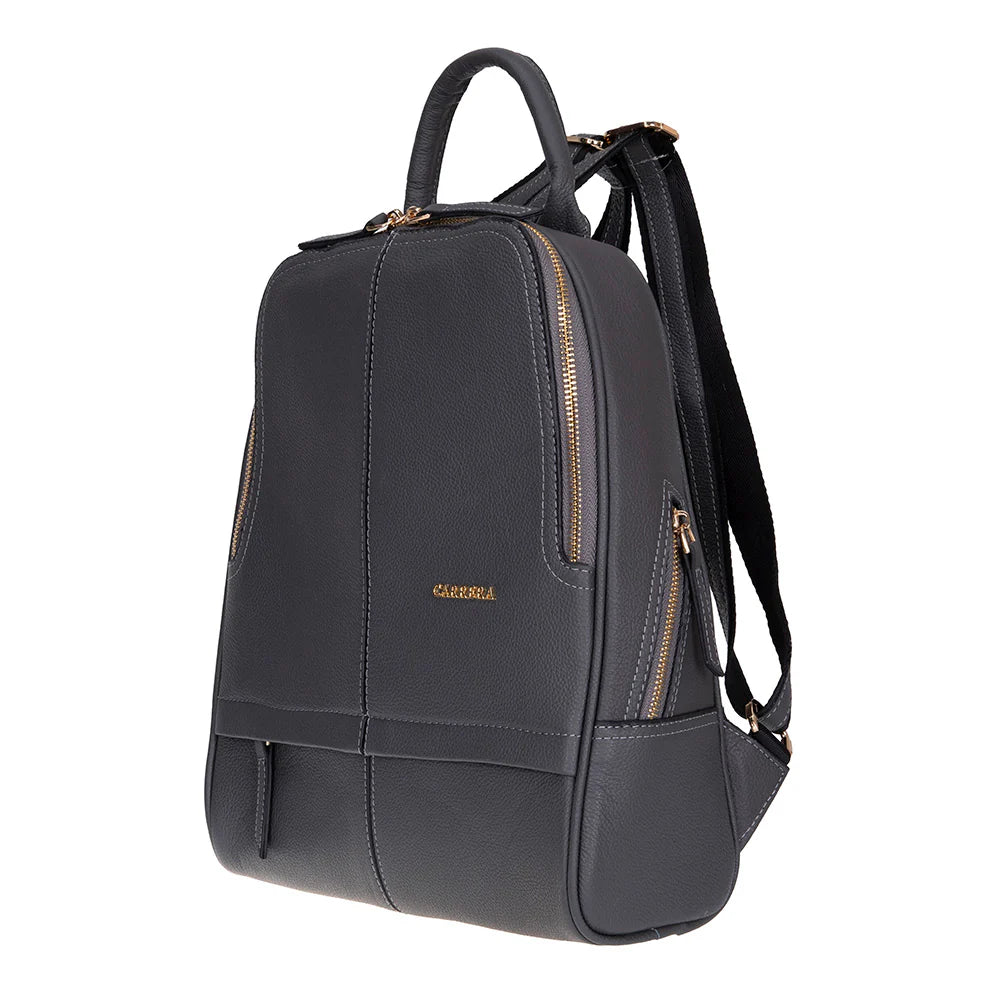 Carrera Elvina Genuine Leather Women's Backpack Bag
