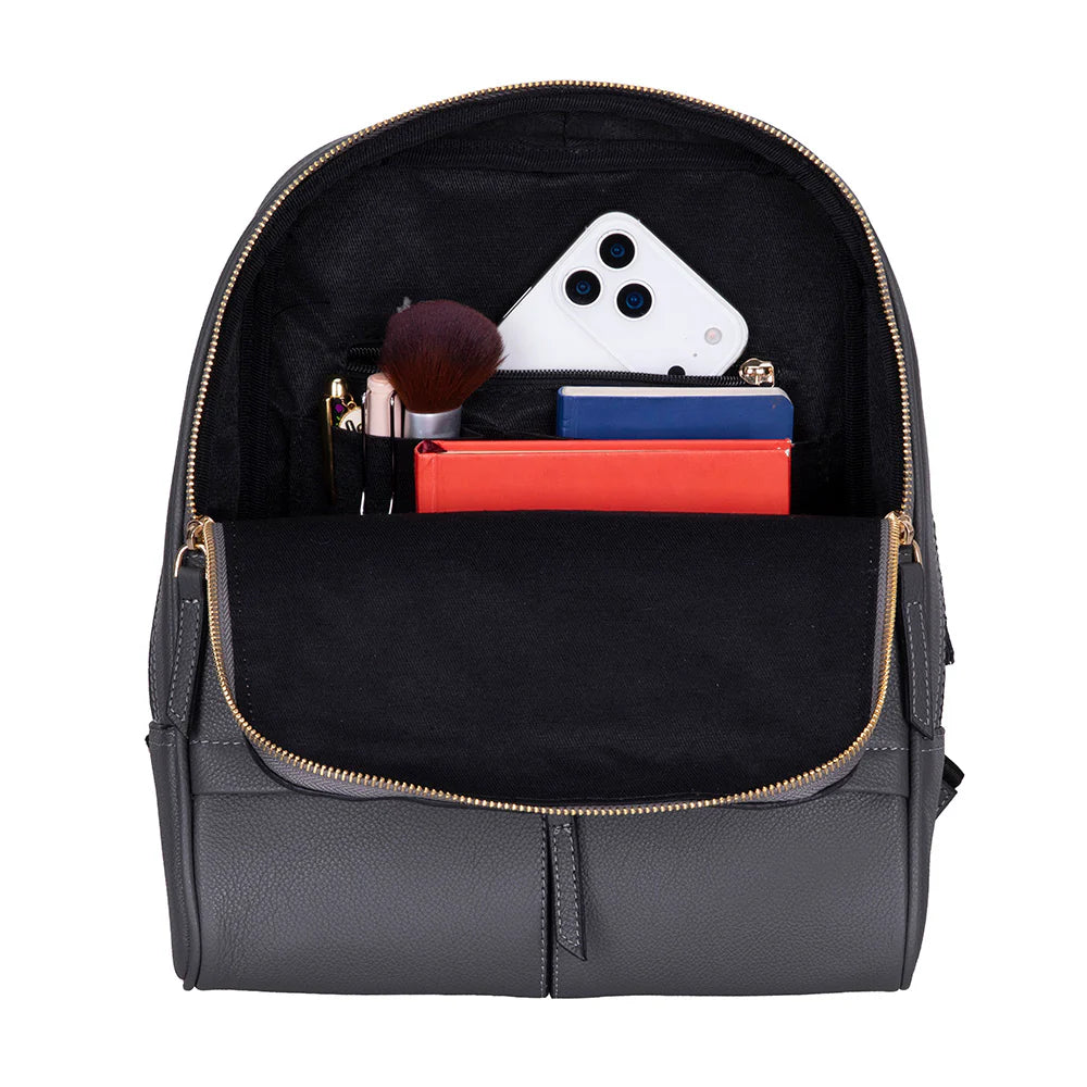 Carrera Elvina Genuine Leather Women's Backpack Bag