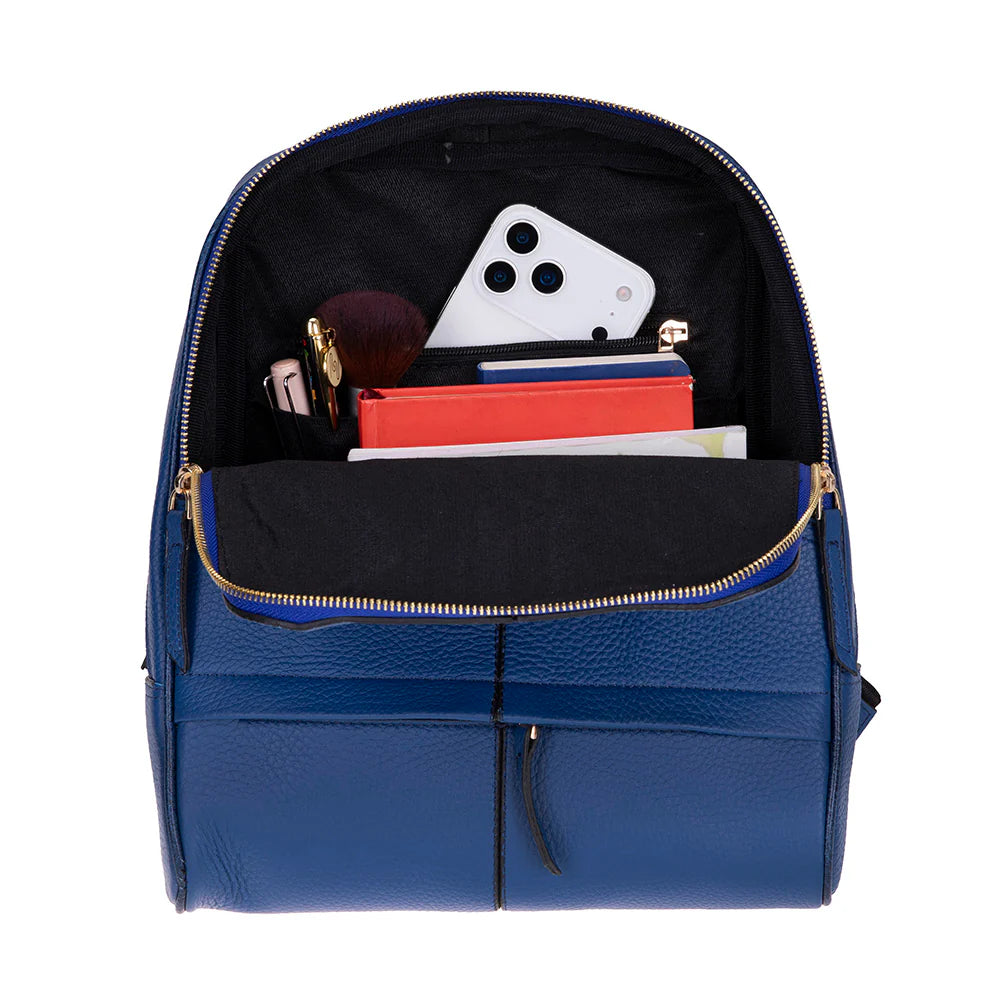 Carrera Elvina Genuine Leather Women's Backpack Bag
