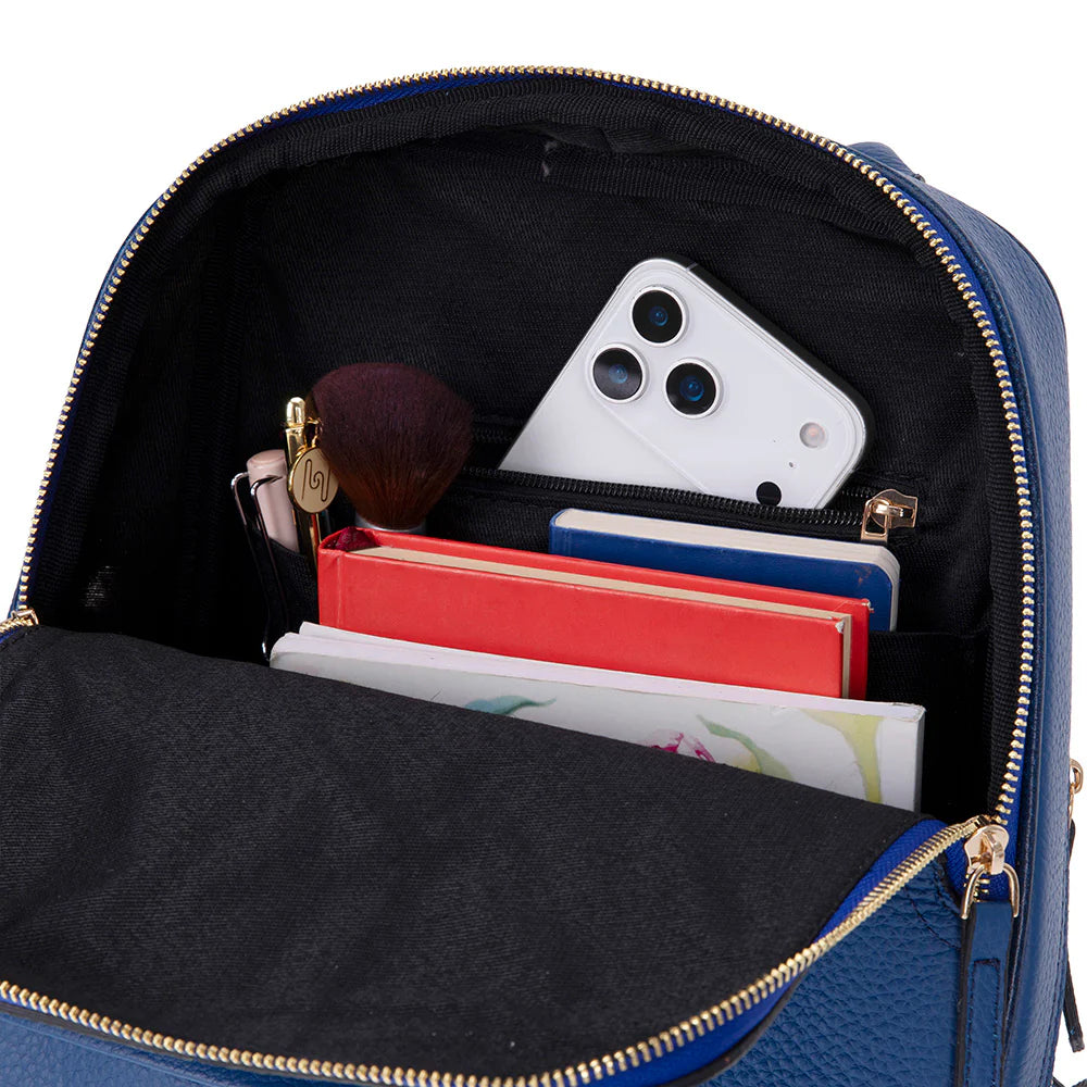 Carrera Elvina Genuine Leather Women's Backpack Bag