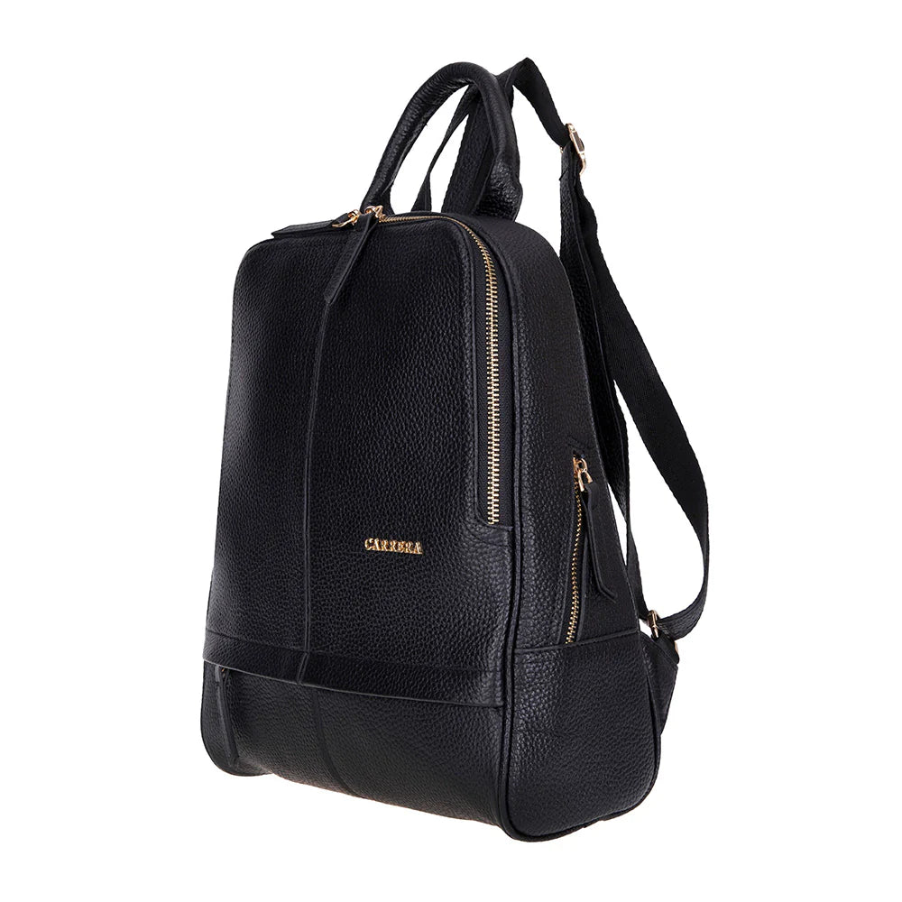 Carrera Elvina Genuine Leather Women's Backpack Bag