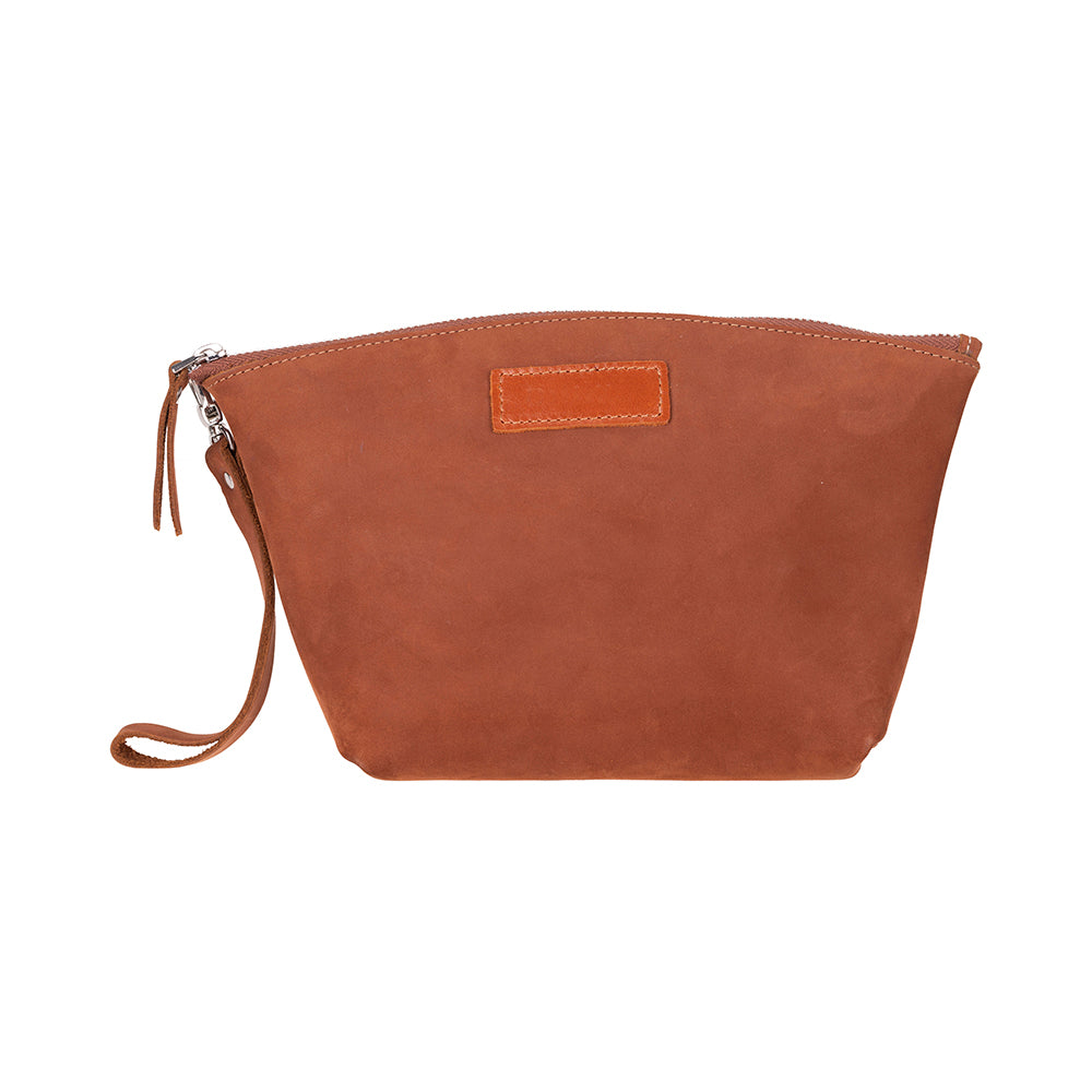 Luna Kosmetiktasche aus Leder