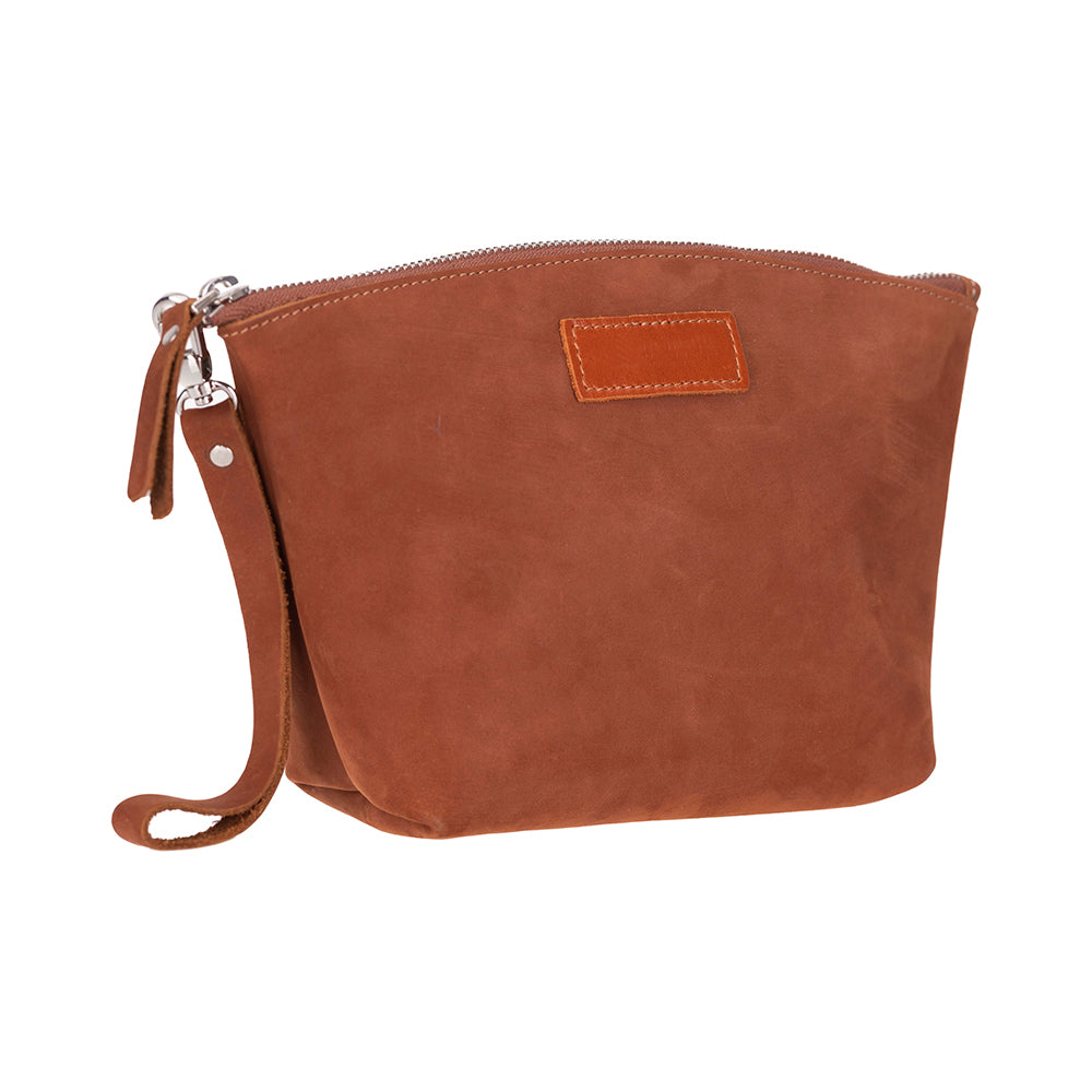 Luna Kosmetiktasche aus Leder