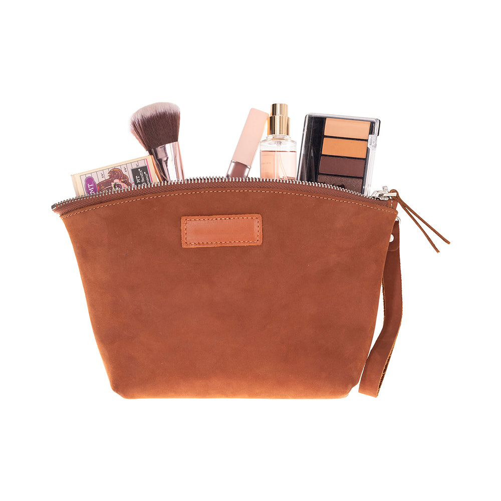 Luna Kosmetiktasche aus Leder