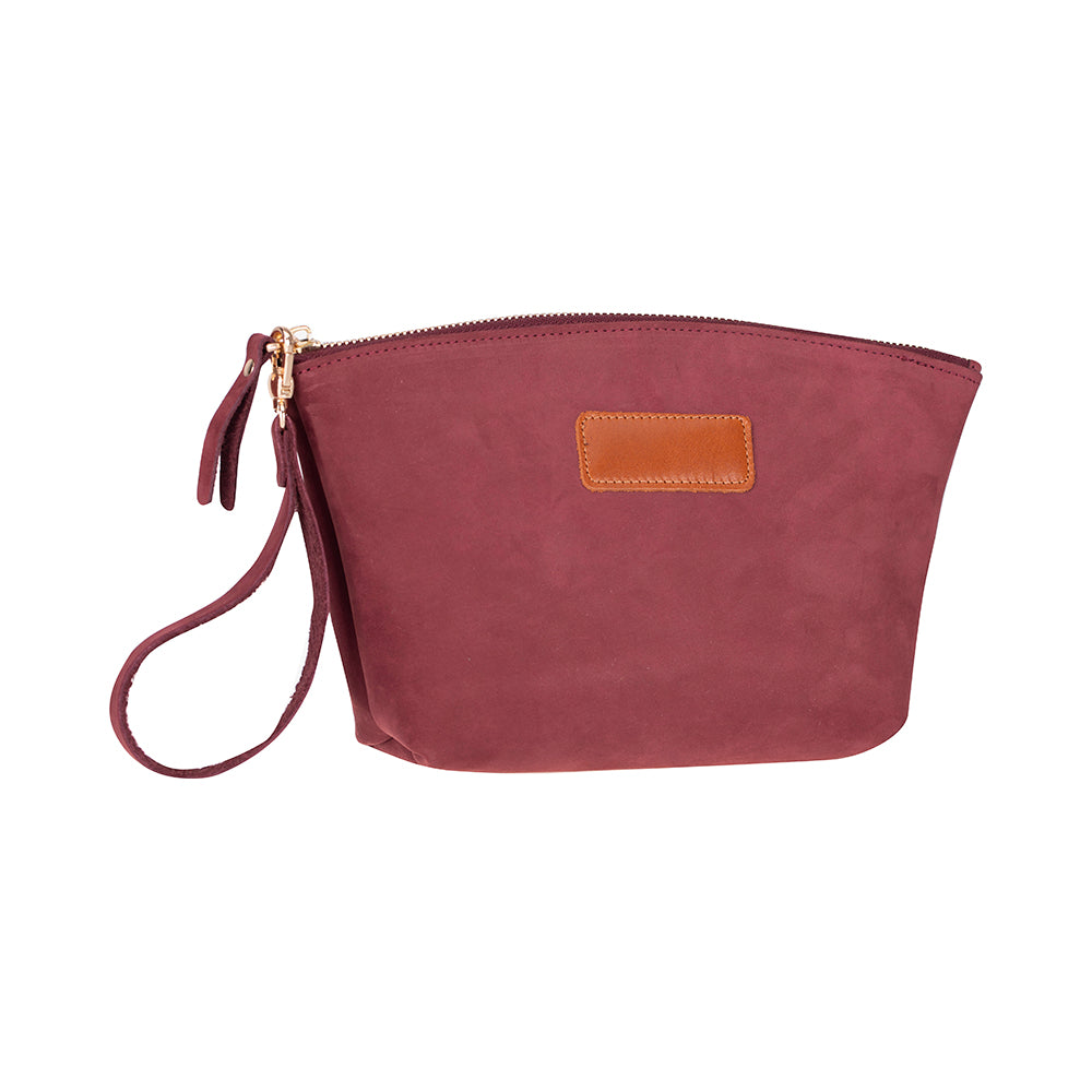Luna Kosmetiktasche aus Leder