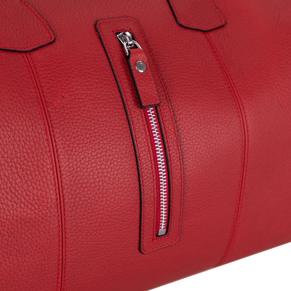 Dolly Handcrafted Leather Duffle Bag | Full Grain Leather Weekender Travel Bag