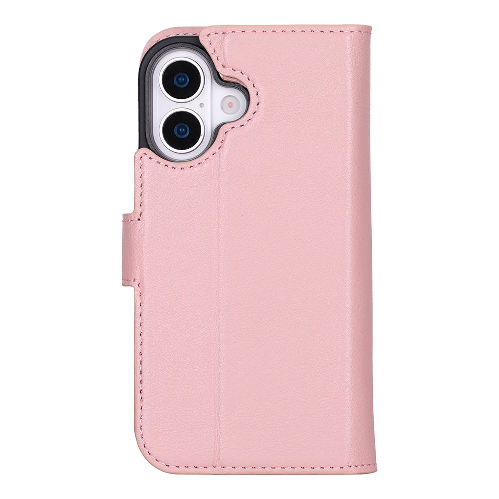 Meister Abnehmbare Premium-Leder-Wallet-Hülle für iPhone 17