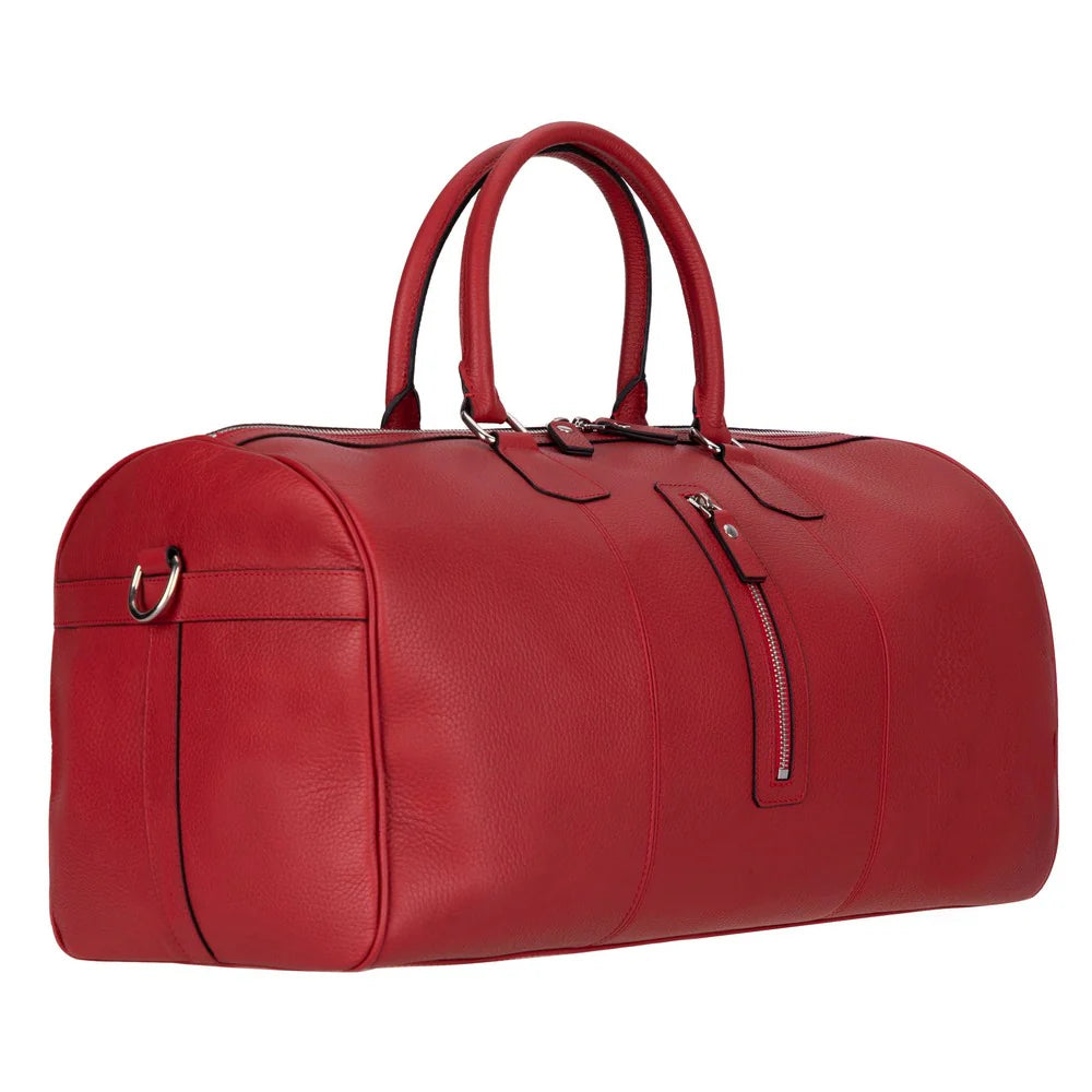 Dolly Handcrafted Leather Duffle Bag | Full Grain Leather Weekender Travel Bag