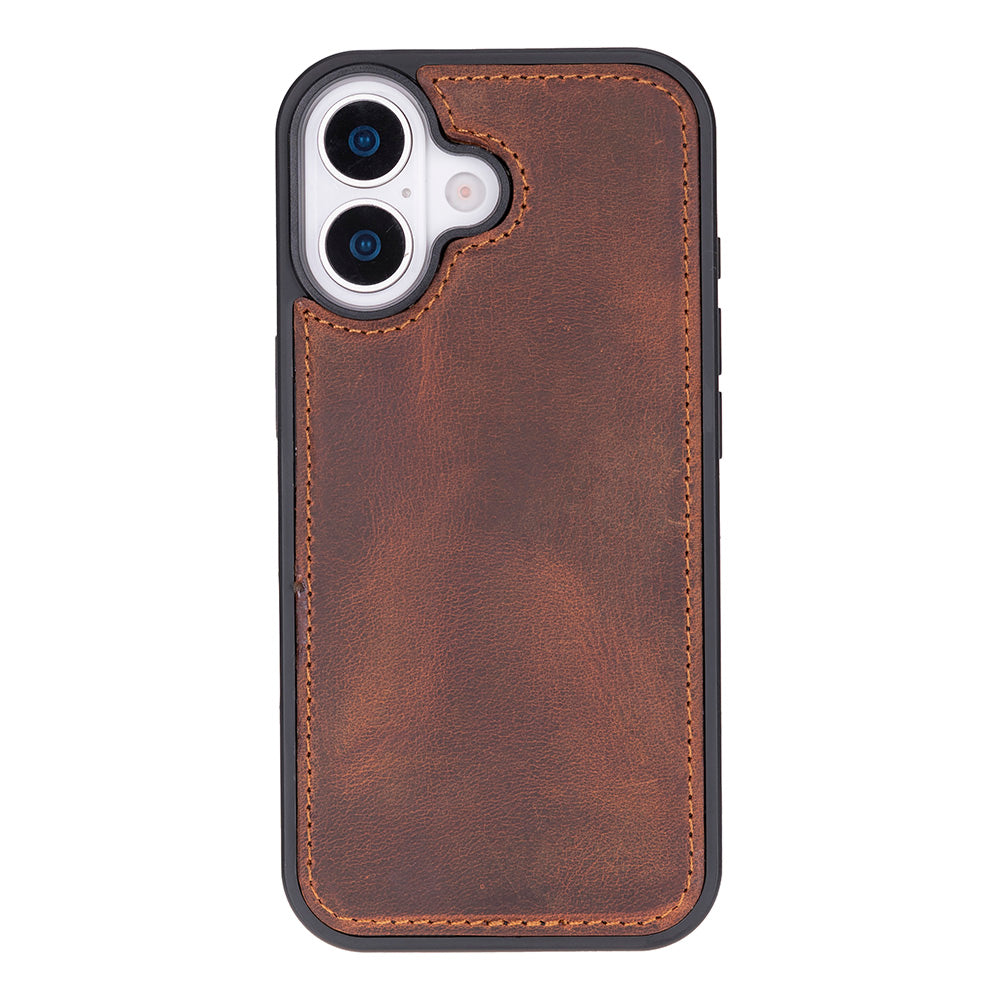 Meister Abnehmbare Premium-Leder-Wallet-Hülle für iPhone 17