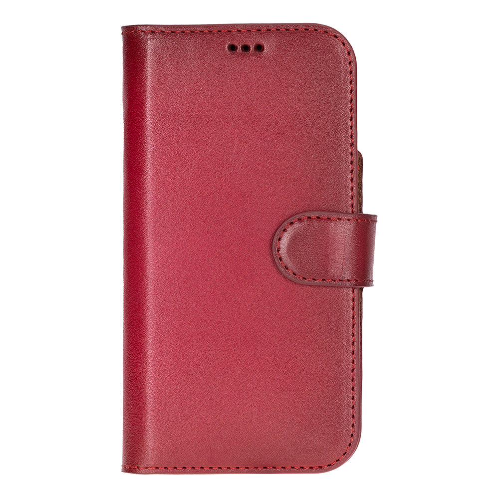 Meister Abnehmbare Premium-Leder-Wallet-Hülle für iPhone 17