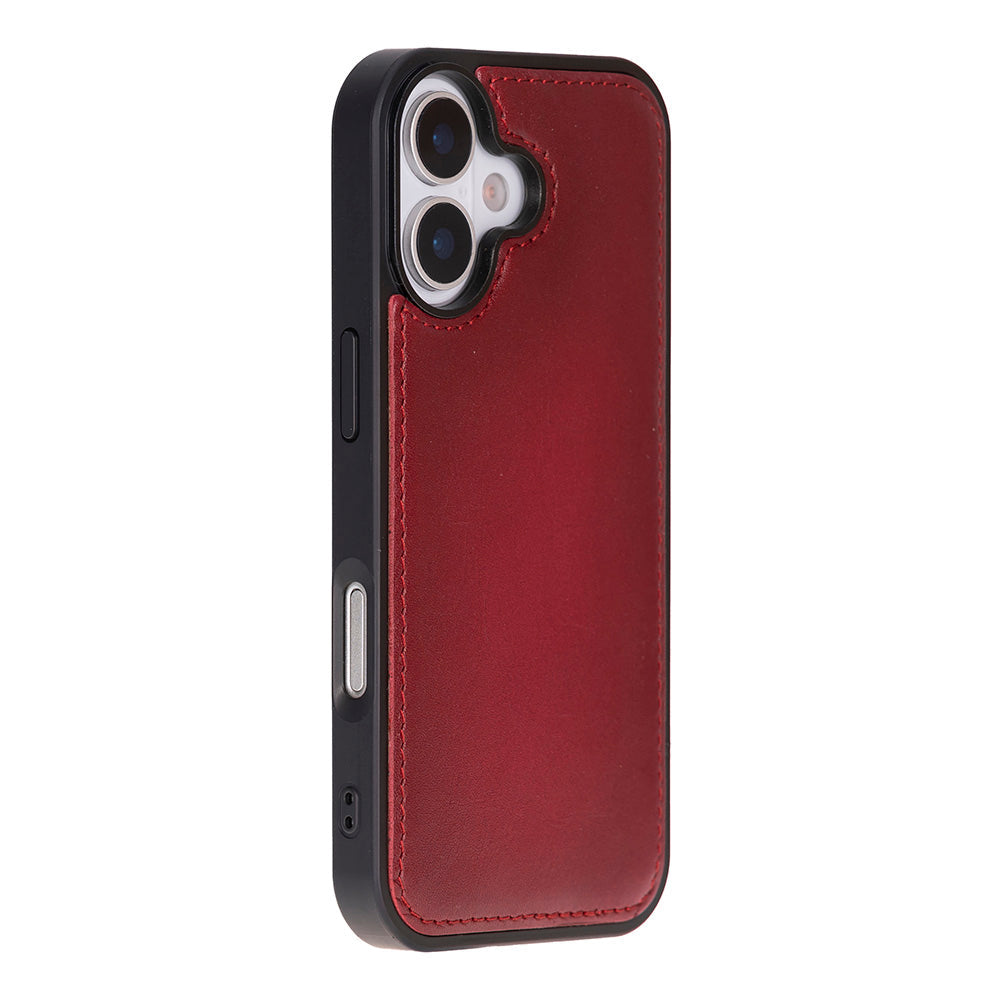 Meister Abnehmbare Premium-Leder-Wallet-Hülle für iPhone 17