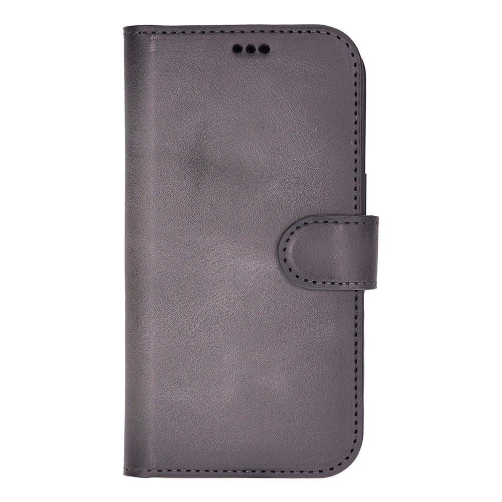 Meister Abnehmbare Premium-Leder-Wallet-Hülle für iPhone 17