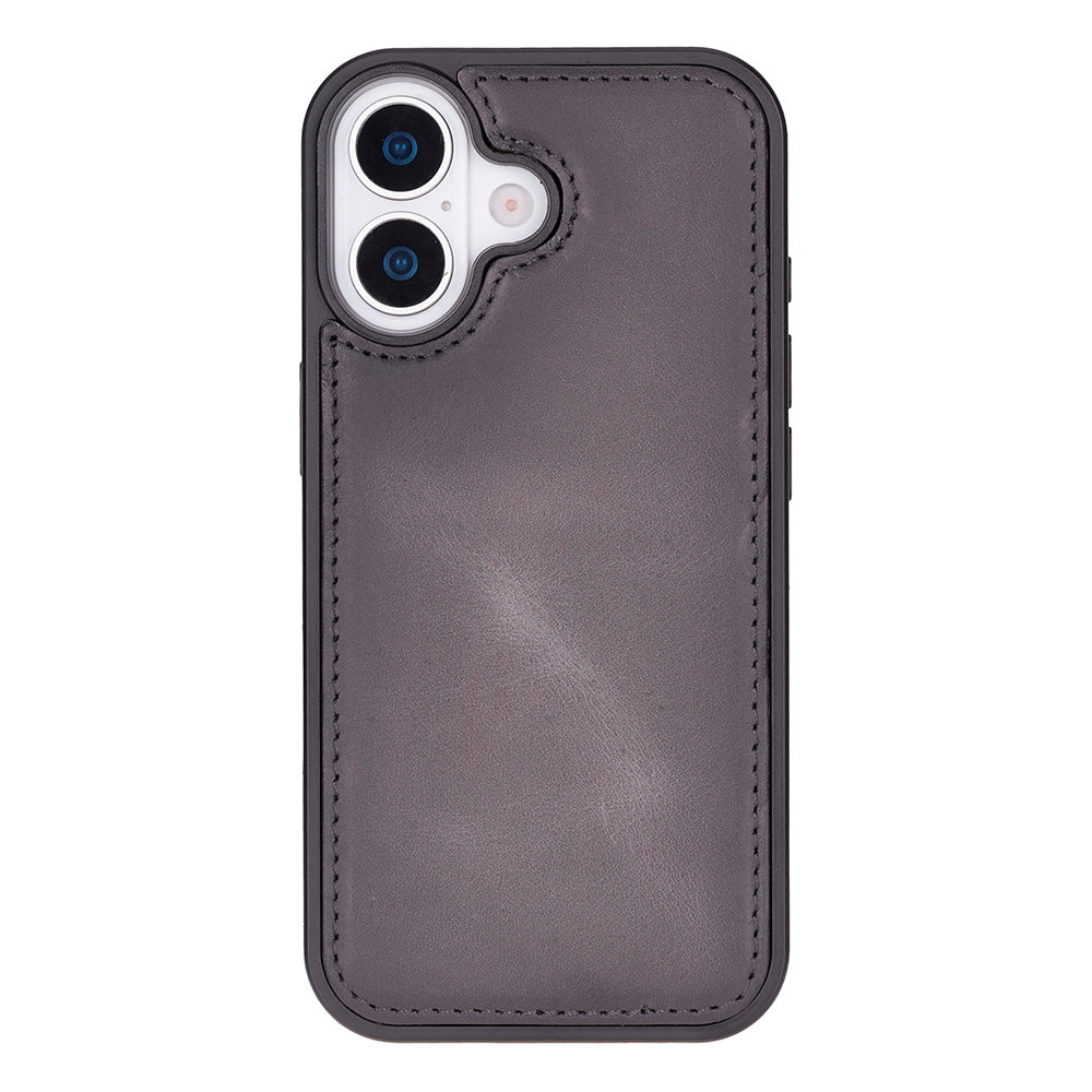 Meister Abnehmbare Premium-Leder-Wallet-Hülle für iPhone 17