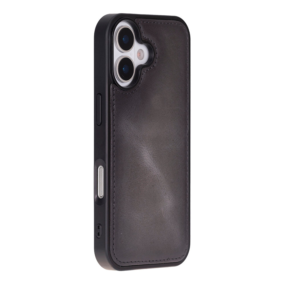 Meister Abnehmbare Premium-Leder-Wallet-Hülle für iPhone 17