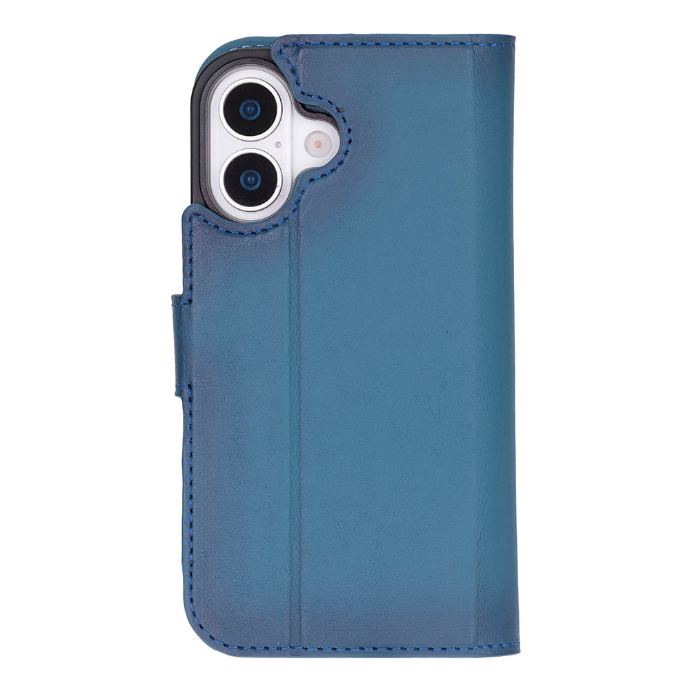 Meister Abnehmbare Premium-Leder-Wallet-Hülle für iPhone 17