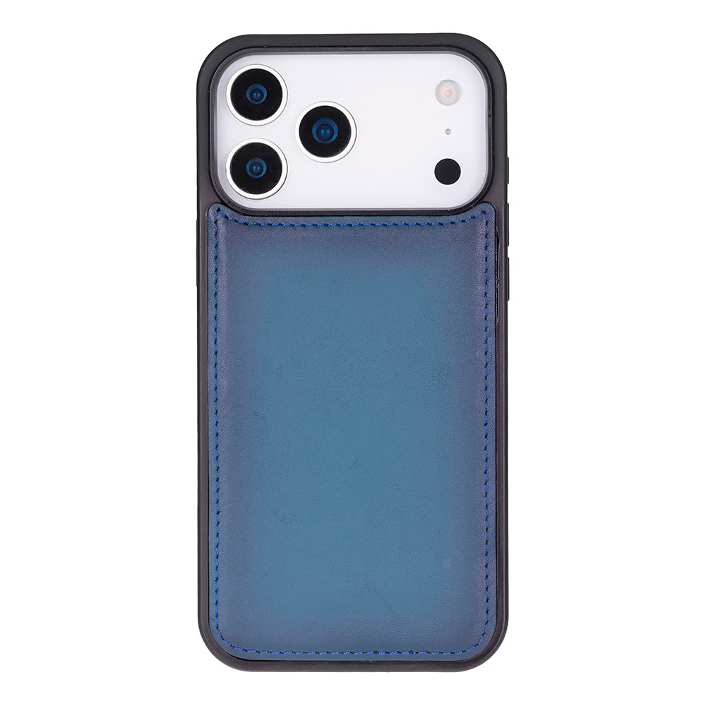 Meister Abnehmbare Premium-Leder-Wallet-Hülle für iPhone 17 Pro