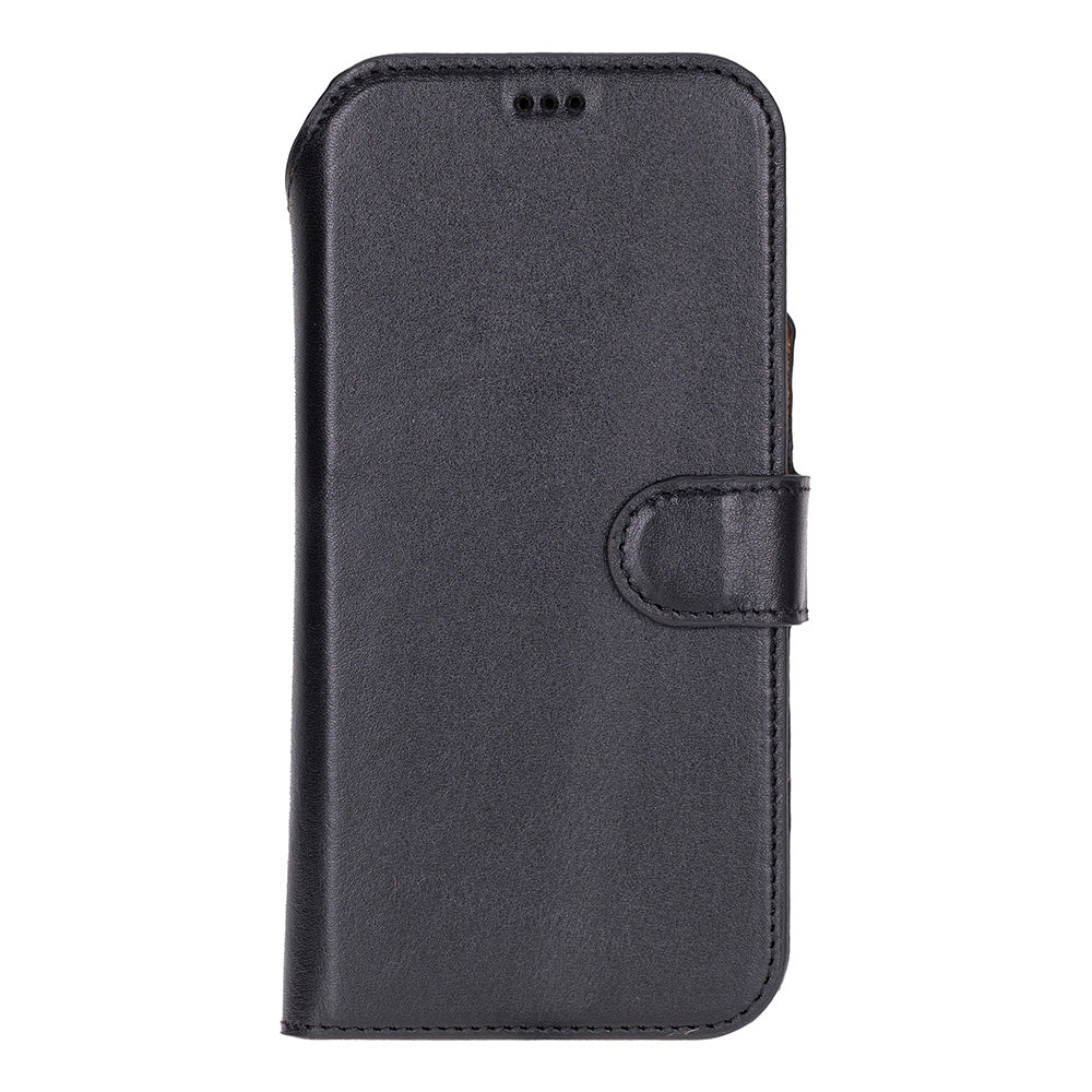 Meister Abnehmbare Premium-Leder-Wallet-Hülle für iPhone 17 Pro Max