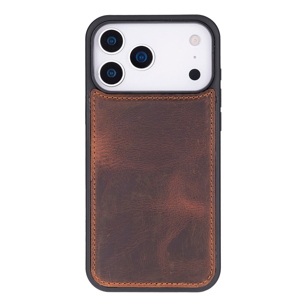 Meister Abnehmbare Premium-Leder-Wallet-Hülle für iPhone 17 Pro Max