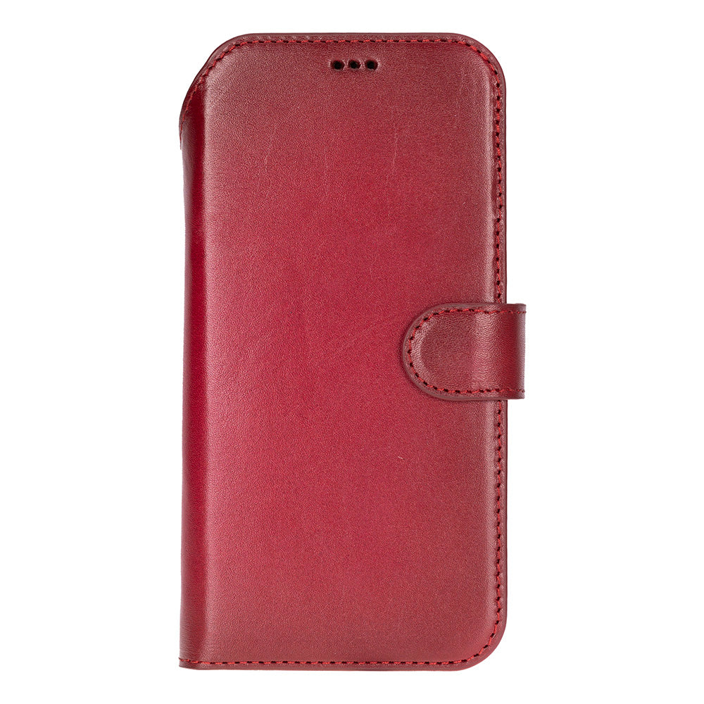 Meister Abnehmbare Premium-Leder-Wallet-Hülle für iPhone 17 Pro
