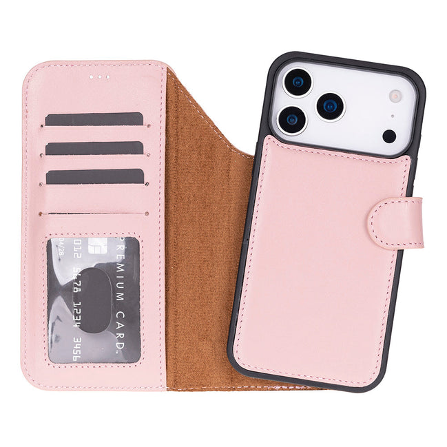 Meister Detachable Premium Leather Wallet Case for iPhone 17 Pro