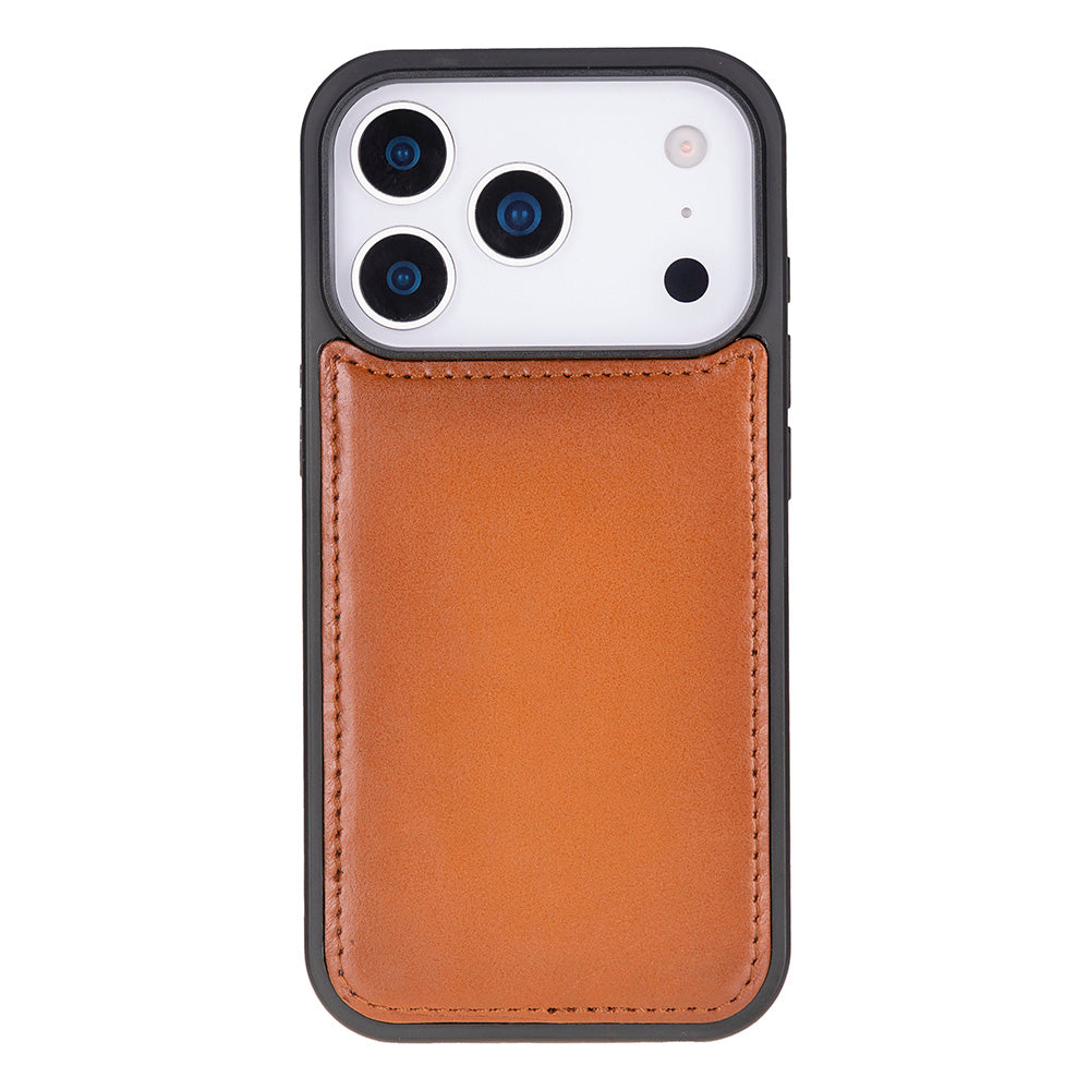 Meister Abnehmbare Premium-Leder-Wallet-Hülle für iPhone 17 Pro