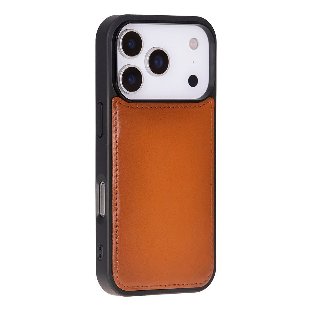 Meister Abnehmbare Premium-Leder-Wallet-Hülle für iPhone 17 Pro Max