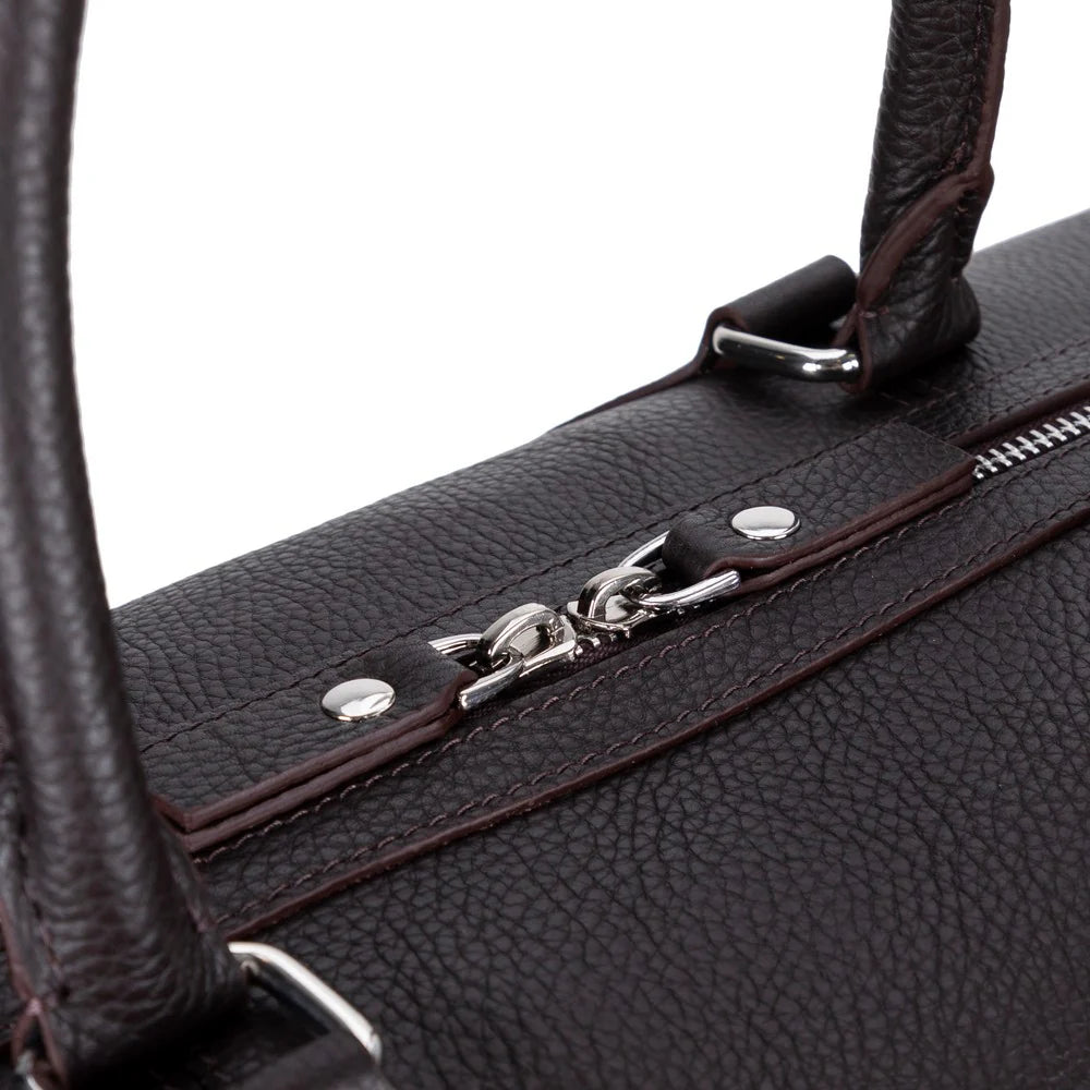 Dolly Handcrafted Leather Duffle Bag | Full Grain Leather Weekender Travel Bag