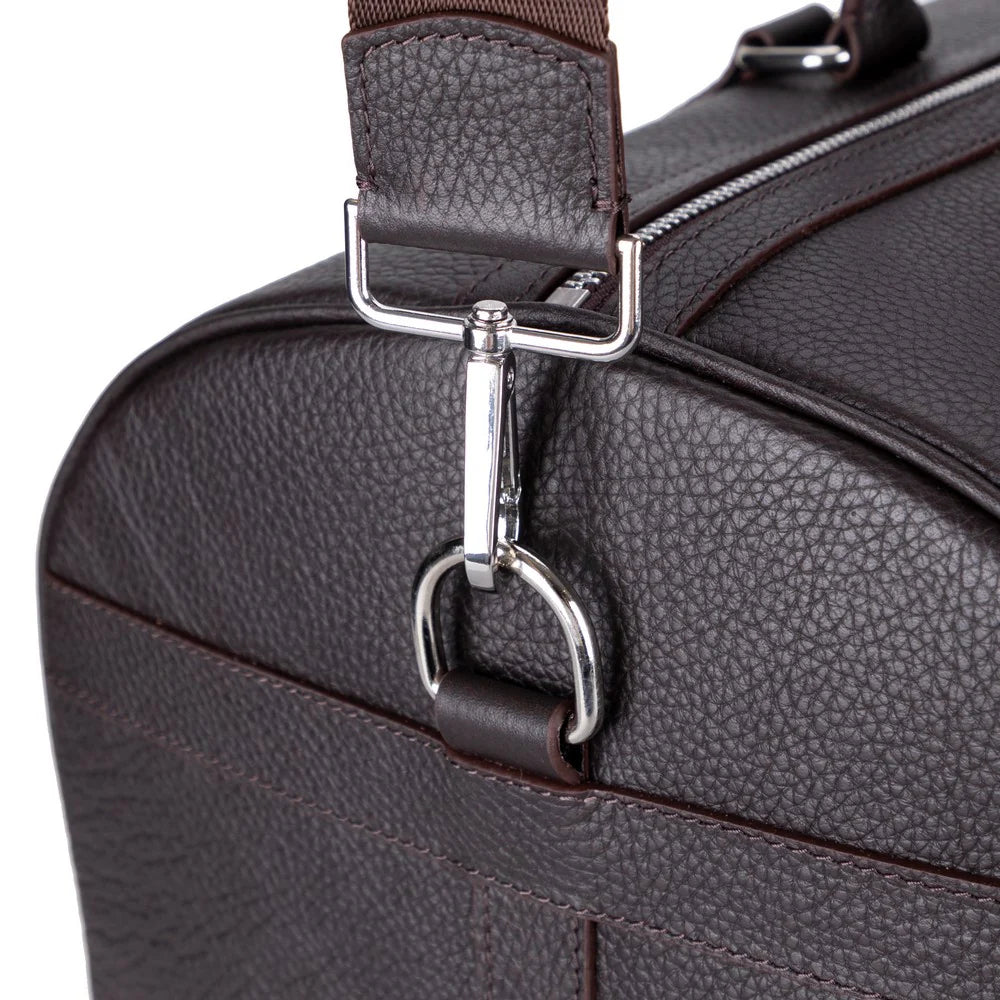 Dolly Handcrafted Leather Duffle Bag | Full Grain Leather Weekender Travel Bag
