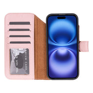 Meister Abnehmbare Premium-Leder-Wallet-Hülle für iPhone 17 Air