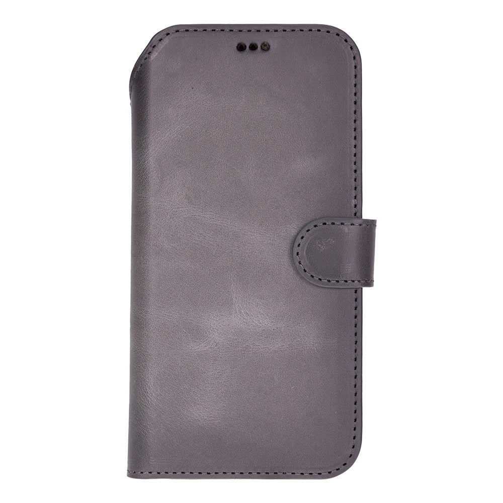Meister Abnehmbare Premium-Leder-Wallet-Hülle für iPhone 17 Pro