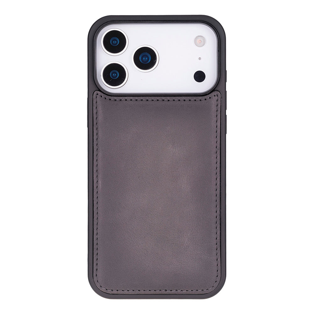 Meister Abnehmbare Premium-Leder-Wallet-Hülle für iPhone 17 Pro Max