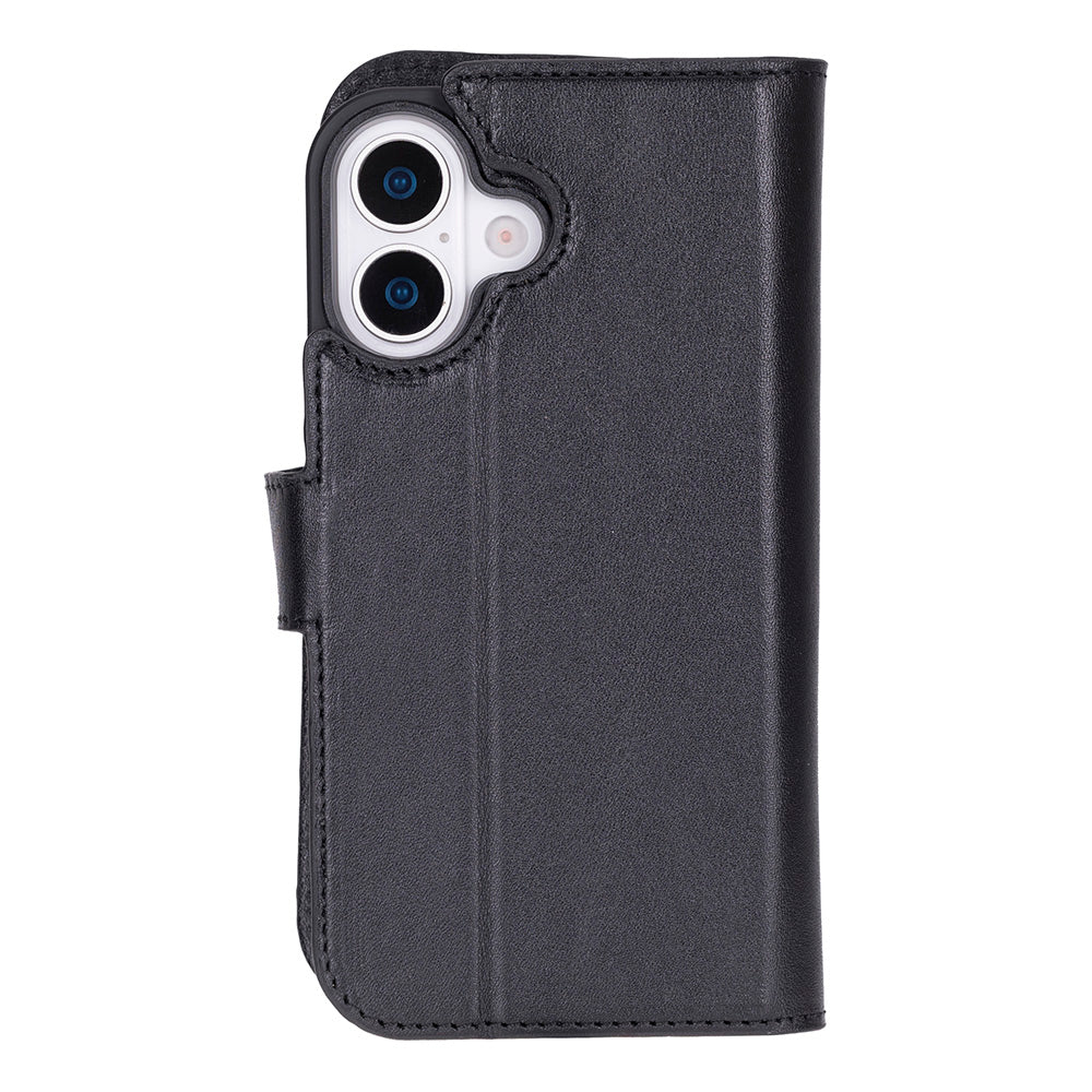 Meister Abnehmbare Premium-Leder-Wallet-Hülle für iPhone 17