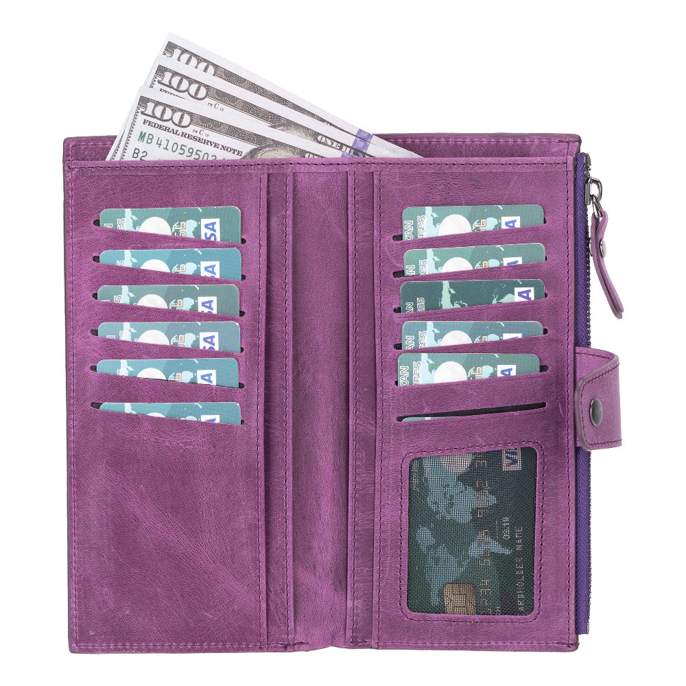 Lozan Hanger Ledergeldbörse