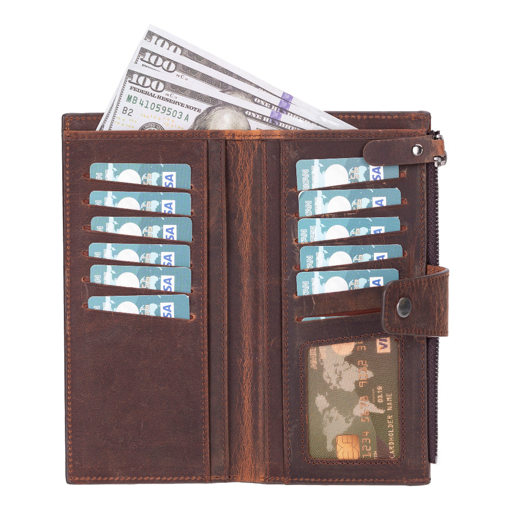 Lozan Hanger Ledergeldbörse