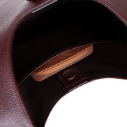 Rosa Damen-Ledertasche