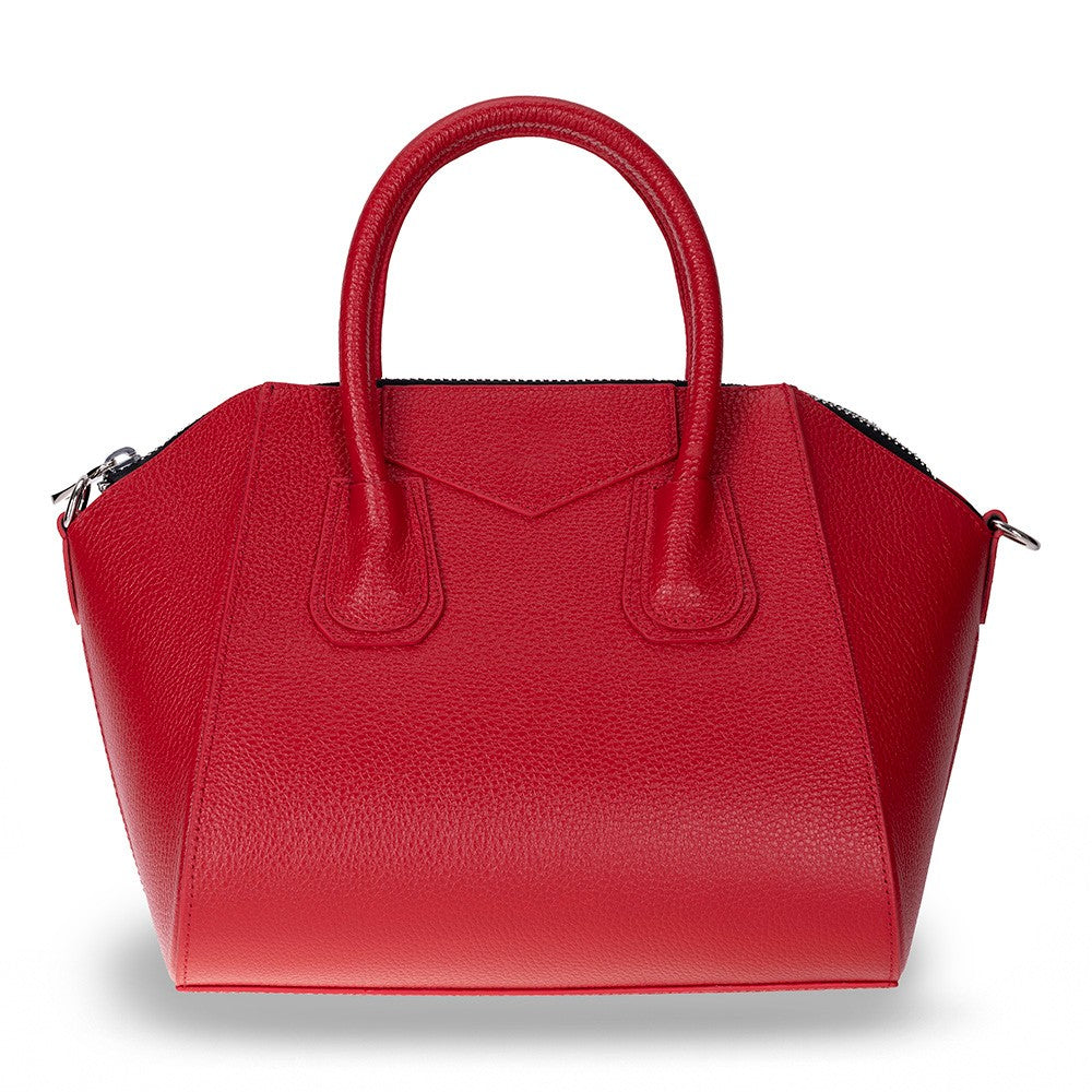 Lorenza Lederhandtasche für Damen, mittelgroß