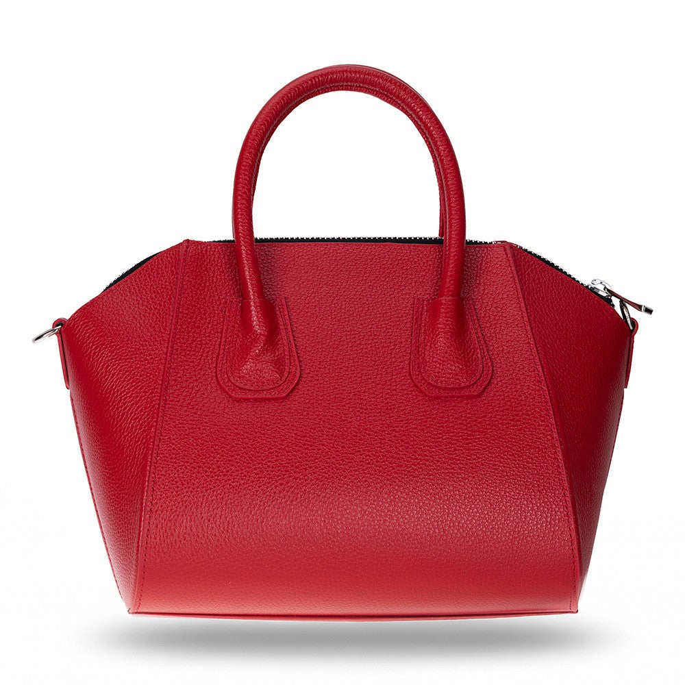 Lorenza Lederhandtasche für Damen, mittelgroß